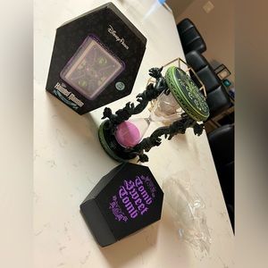 Haunted Mansion Pack - Hourglass, Glow In the Dark Playing Cards and Coasters